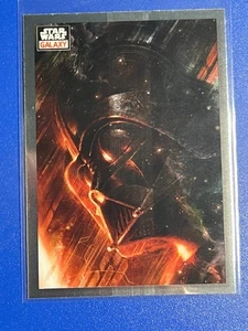 Topps Star Wars Galaxy Chrome 2023 Forced in Darkness Darth Vader #100 - Picture 1 of 3