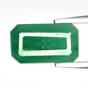 💎 2.78ct 10.8x6.3mm Octagon Natural Green Emerald - Colombia, Gemstone - Picture 1 of 4