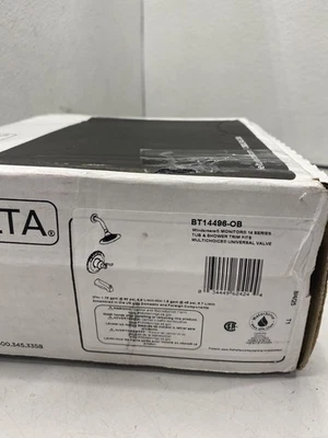 Delta BT14496-OB Windemere Monitor 14 Series torneira de banheira e chuveiro, bronze óleo - Imagem 1 de 4