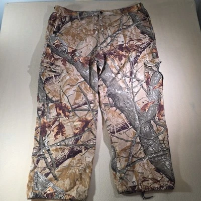 Outfitters Ridge Pants Mens 2XL Brown Fusion 3D Camo Cargo Hunting Twill Outdoor - Image 1 of 4