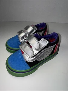 Zapatillas Vans X Marvel Avengers Capitán América para niños pequeños talla 4 - Imagen 1 de 7
