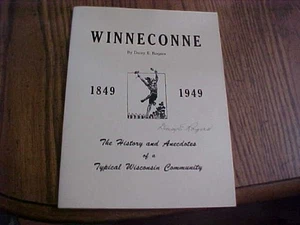 Vintage Softcover Buch Geschichte von Winneconne Wis Wi SIEHE Bilder - Bild 1 von 10