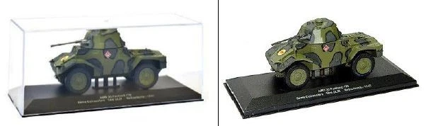 迷你装甲军用车辆 AMD 35 PANHARD 178 6TH CUIRASSIERS 1/43 — 第 1/1 张图片