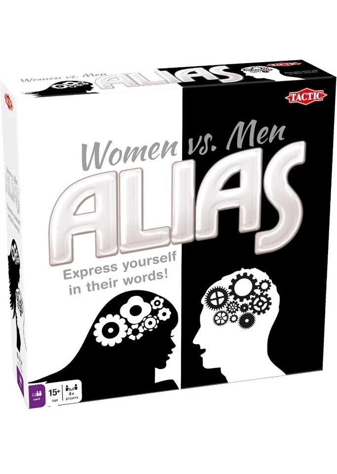 Настольная игра Tactic Games US Tactic 53704 - Women Vs Men Alias - Изображение 1 из 1