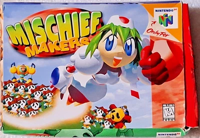 Mischief Makers para Nintendo 64 - N64 - (1997) ¡¡Completo en Caja!!!🔥 Foto 1 de 4