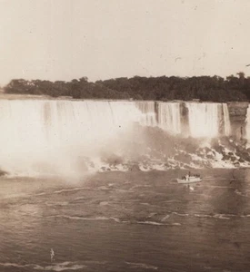 Niagara Falls Waterfall Boat River Rocks Picturesque 1930s - Picture 1 of 3