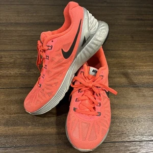 Nike Lunarglide 6 scarpe da ginnastica donna taglia 6 Eur 36,5 rosa # 683652 600 - Foto 1 di 8