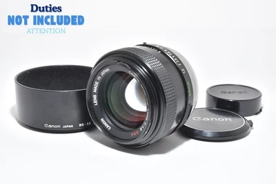 ▶︎[OPT MINT HOOD] Canon FD 55mm f1.2 S.S.C. Lente SSC MF para Canon de... - Imagen 1 de 4