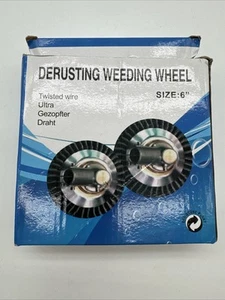 LUSQI 6 Zoll Drahtrad für Unkrautwacker, unzerbrechlicher Drehknoten Trimmerkopf  - Bild 1 von 2