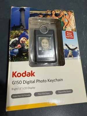 Kodak G150 Digital Photo Keychain With Cord And Instructions. 1.5 LCD Display. - Image 1 of 4