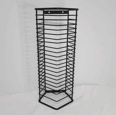 Vtg Compact Disc Jewel Case Wall Mount / Freestanding Storage Tower Holds 22 CDs - Image 1 of 4