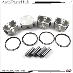 Engine Pistons Rings Set For 2004 05 06 07 08 Hyundai Kia G4KC 2.4L 23410-25211 - Picture 1 of 16
