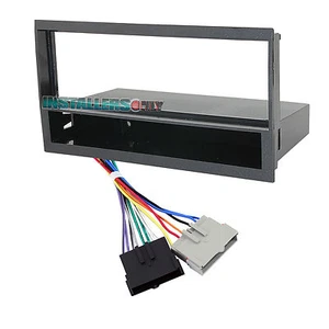 Ford F-150 Single Din Radio Install Dash Kit & Wires, Car Stereo Mount 99-5800 - Picture 1 of 2