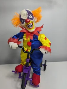 Haunted Clown on Tricycle Kids of America Tested Totally Ghoul Animated Works - Picture 1 of 7