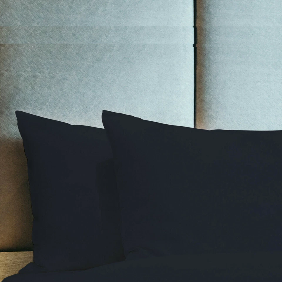 Egyptian Cotton Feel 1800 Count Pillow Case Set Queen Standard King Pillowcase  - Image 1 of 1