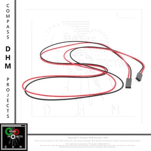 Cavo Dupont 2 pin 70cm connettore femmina femmina jumper Arduino Prusa 3D - Afbeelding 1 van 1