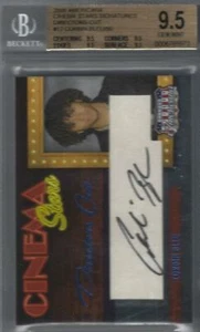 2009 Americana Cinema Stars Signatures Directors Cut Corbin Azul 49/50 BGS 9,5 - Imagen 1 de 3