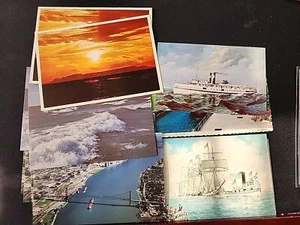 Postkarten, Detroit MI Schiffe, Lake MI Postkarten Lot 12 NEU, Postkarten, 70er Jahre - Bild 1 von 5