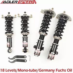 Coilovers For 15-18 Subaru WRX STI VA1 VA2 18 Way Adj. Damper Springs Suspension - Foto 1 di 11