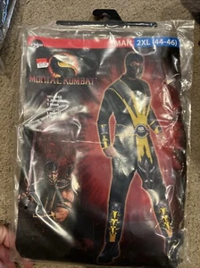 Mortal Kombat Scorpion Adult Halloween Costume See packaging - Picture 1 of 3