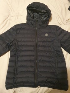 pretty green bubble coat