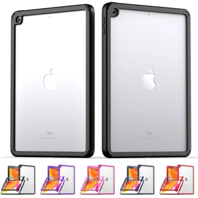 Heavy Duty Rubber Hard Stand Case For iPad 9th 8th 7th 6th 5th Gen 10.2" Cover - Image 1 of 4