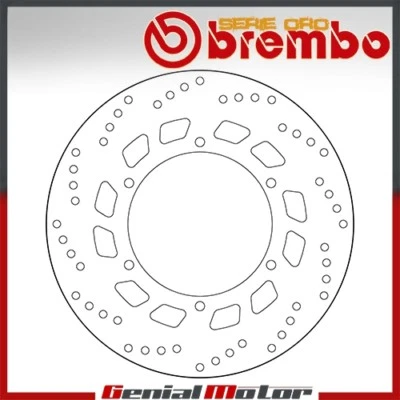 Disco de freno fijo Brembo Serie Oro delantero para Yamaha Xt E 600 1995 > 1998 Foto 1 de 2