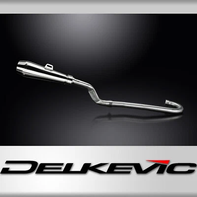 Silenciador de cono inverso sistema de escape completo de acero inoxidable Yamaha XT500 TT500 1977-1989 Foto 1 de 4