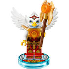Lego Chima Eris Minifigure With Fire Axe, Wings, And Dimensions Stand 71232