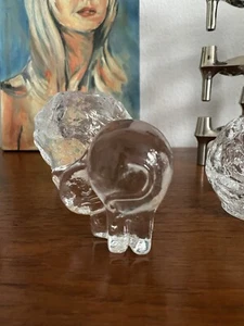 Kosta Boda KATZE Figur Glas Schweden Mid Century 60er 70er Jahre Vintage - Bild 1 von 4