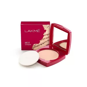 LAKMÉ Face It Compact powder Pearl pack of 2 each 9 gm for woman - Picture 1 of 5
