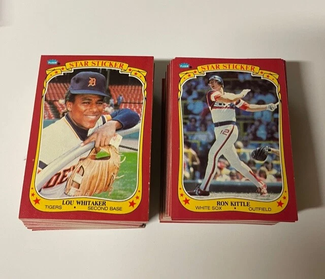 1987 Fleer Star Sticker Singles You Pick - Image 1 of 1