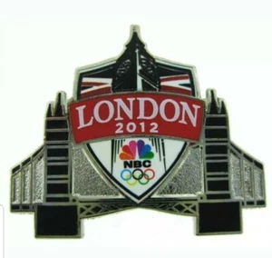 2012 London Olympic London Bridge Media NBC Pin  - Picture 1 of 1