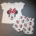 Minnie Mouse Letni strój 4-6 miesięcy T-shirt Szorty Disney Wakacje dziecka (M3) 