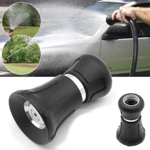 Fire Hose Nozzle Water Sprayer Garden Adjustable High Pressure Washer Jet NEW - Picture 1 of 16