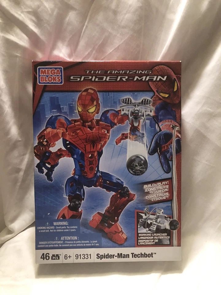 Mega Bloks The Spider-man Techbot 91331