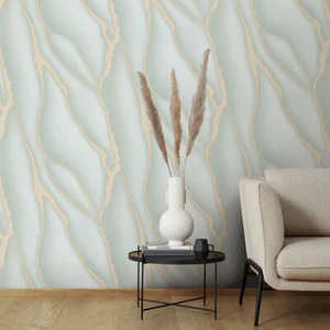 Vliestapete Elle Decoration Marmor Gestein Optik Grün Beige 10345-07 (3,75€/1qm) - Bild 1 von 5