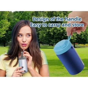 Silicone Can Cover and Straw for Home and Travel Use Spill-proof Sealed Can Lid - Picture 1 of 11