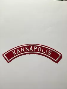 KANNAPOLIS STRISCIA CITTA' ROSSA E BIANCA - Foto 1 di 1