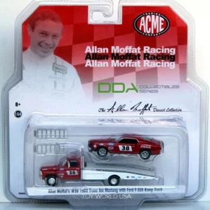 Allan Moffat Racing #38 1969 Trans Am Mustang with Ford F350 Ramp Truck - Picture 1 of 2