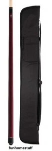 MCDERMOTT LUCKY L5 Mancha Roja Mesa de Billar Dos Piezas Taco de Billar Palo y FUNDA BLANDA - Imagen 1 de 6