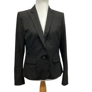 Ann Taylor Black Double Button Blazer Misses size 6 - Picture 1 of 7