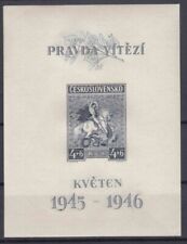 Czechoslovakia 1946 Mi#Block 8 mint never hinged