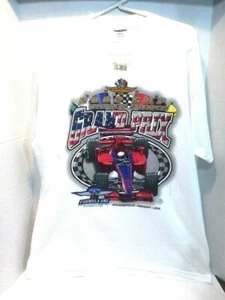 Neu mit Etikett Grafik Tee T-Shirt Jerzees L 29.09.2002 Indianapolis SAP USA Grand Prix - Bild 1 von 8