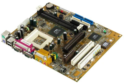 MSI MS-6323 SOCKET 370 2X SDRAM AGP 2X PCI MATX - Image 1 of 2