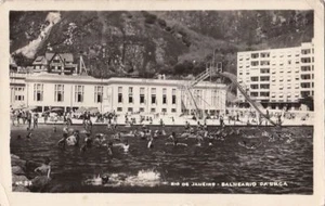 Postkarte RPPC Rio de Janeiro Brasilien Balneario Da Urca - Bild 1 von 2