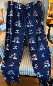 NEU MIT ETIKETT LIFE IS GOOD HERREN GEBÜRSTETE FLANELL SCHLAF-/LOUNGEHOSE "ADIRON SANTA JAKE" (L) - Bild 1 von 4