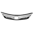 Fit For 2012-2014 Toyota Camry LE XLE  Front Bumper Upper Grille w/ Chrome Trim 