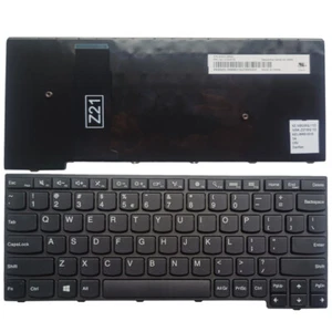 Teclado Inglés Negro Para Lenovo Yoga 11e Yoga11e 4th SN20L08569 01AW076 EE. UU. - Imagen 1 de 5