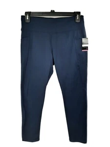 Jockey Navy Blue 4 Way Stretch Compression Legging. Size Large - Picture 1 of 9